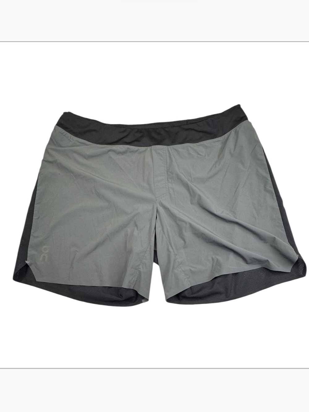 On Running Lightweight Shorts Men's XXL Olive Green Black Performance Running